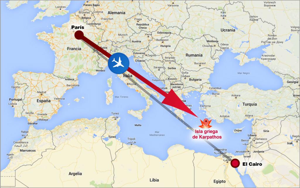 Avión de Egytptair caído en el Mediterráneo