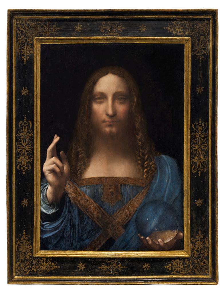 FILE PHOTO: Christies' New York image of Leonardo da Vinci painting Salvator Mundi