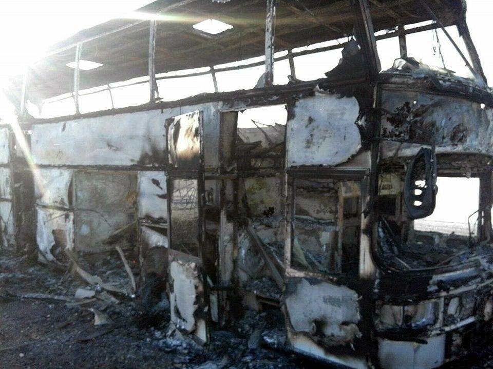 Al menos 52 muertos en el incendio de un autobús de pasajeros en Kazajistán