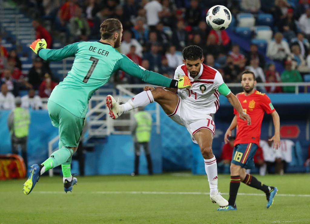 Group B Spain vs Morocco
