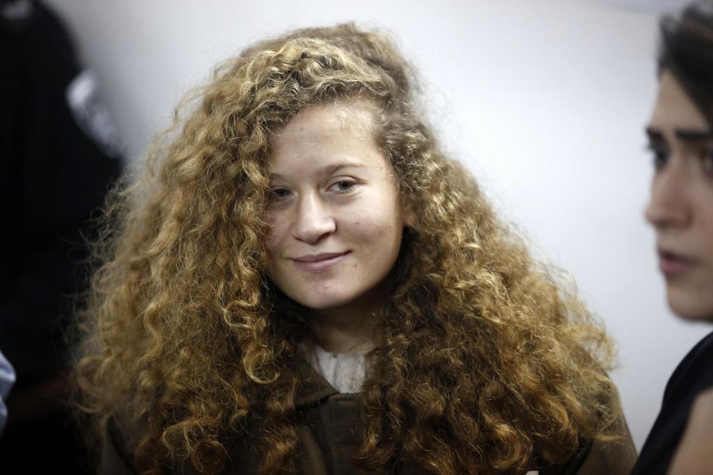 Palestinian teenager Ahed Tamimi released from prison