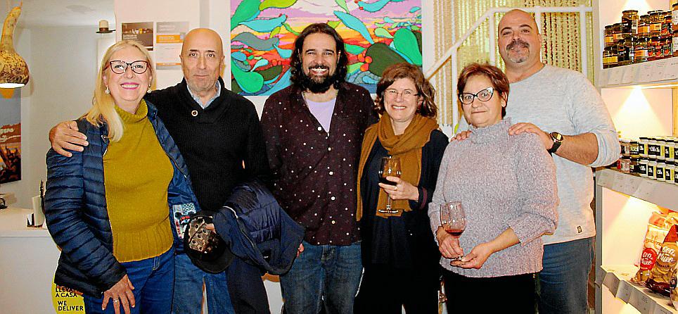 Llorenç Garrit expone su obra en Mallorcària