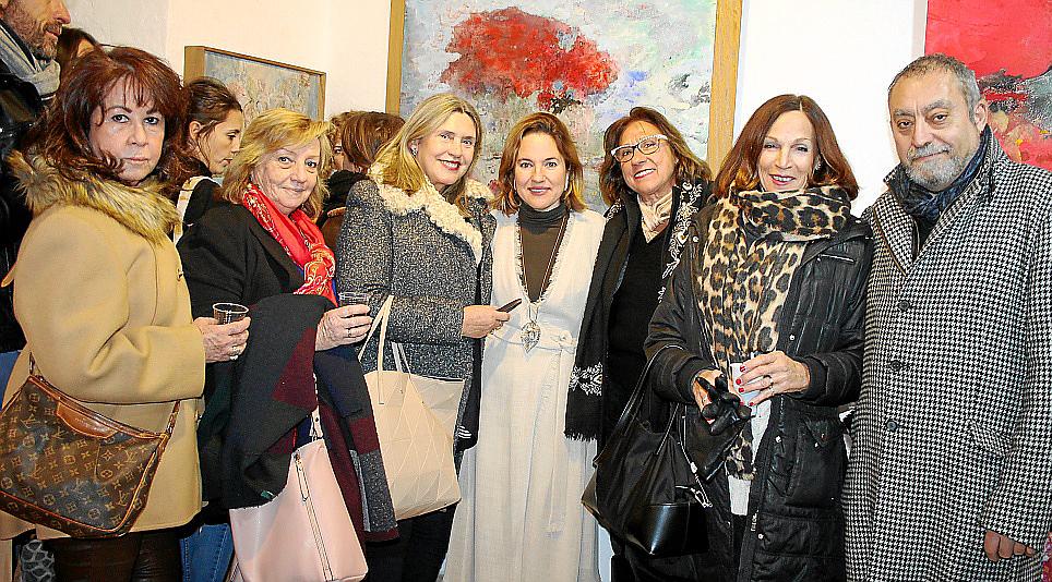 Monsina Rosselló expone su obra en Aina Pastor Art Gallery