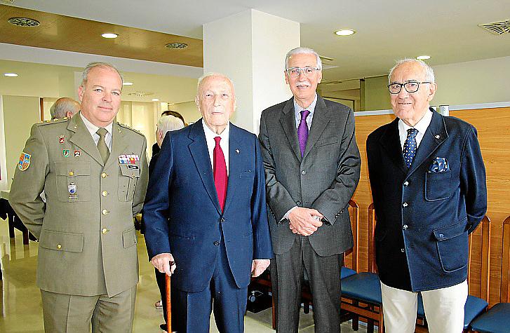 La Asociación de Artilleros de Mallorca homenajea al general Domingo Jiménez Riutord